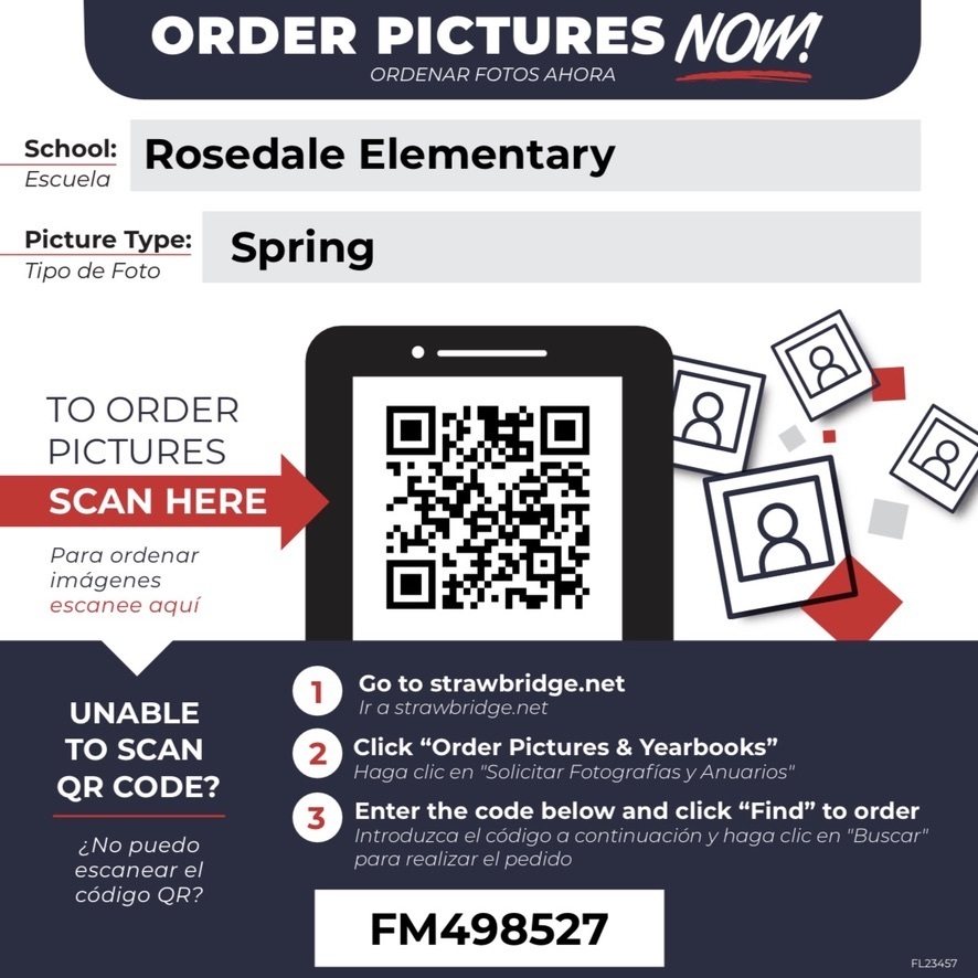 Spring Picture Day Info