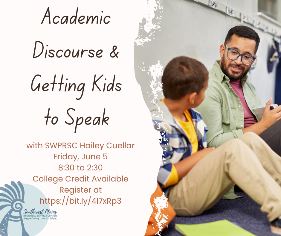06-05 Academic Discourse & Getting Kids to Speak