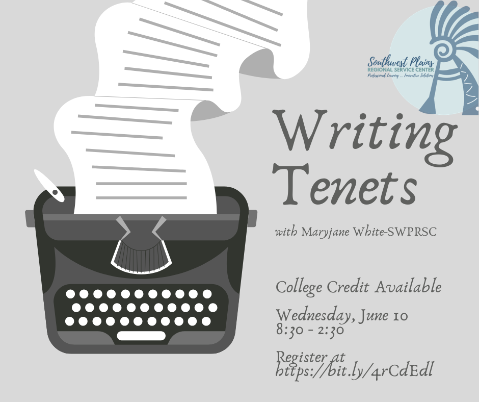06-10 Writing Tenets