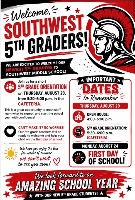 5th Grade Orientation