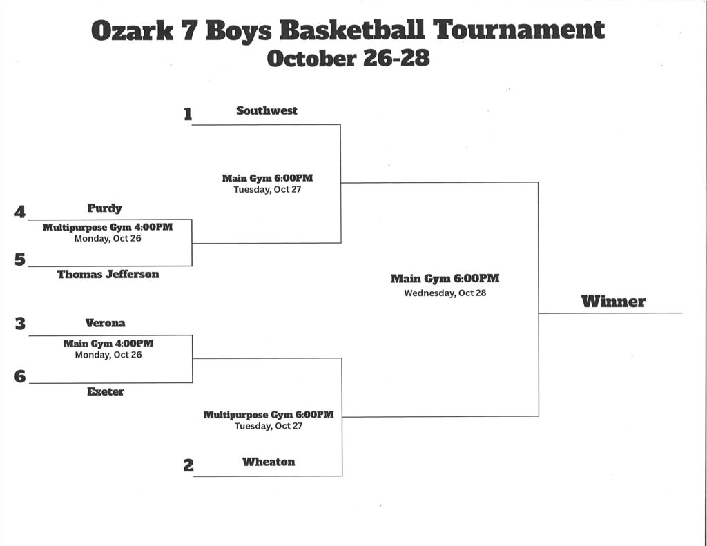 MS Boys Conference Basketball Tournament