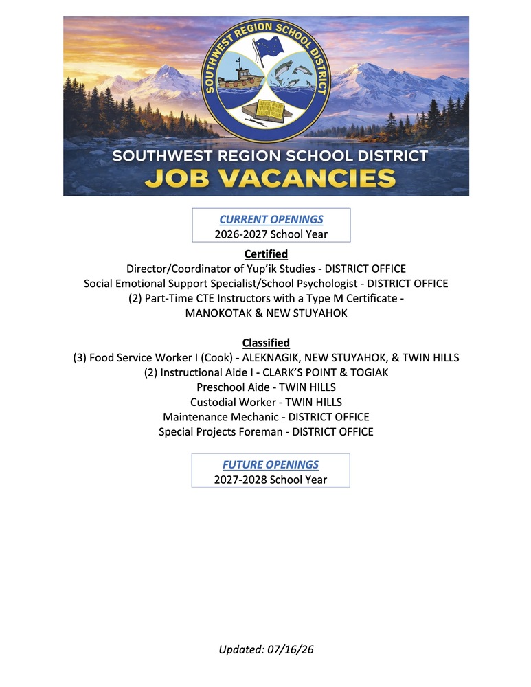 SWRSD Job Vacancies