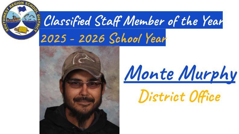 SWRSD Classified Staff Member of the Year