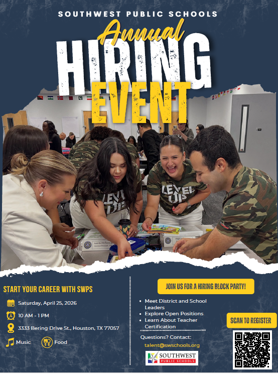Hiring Event Flyer