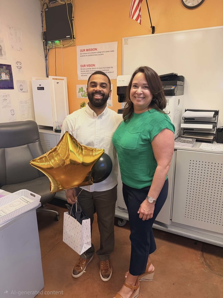 Mr. Wells with Mrs. Garcia