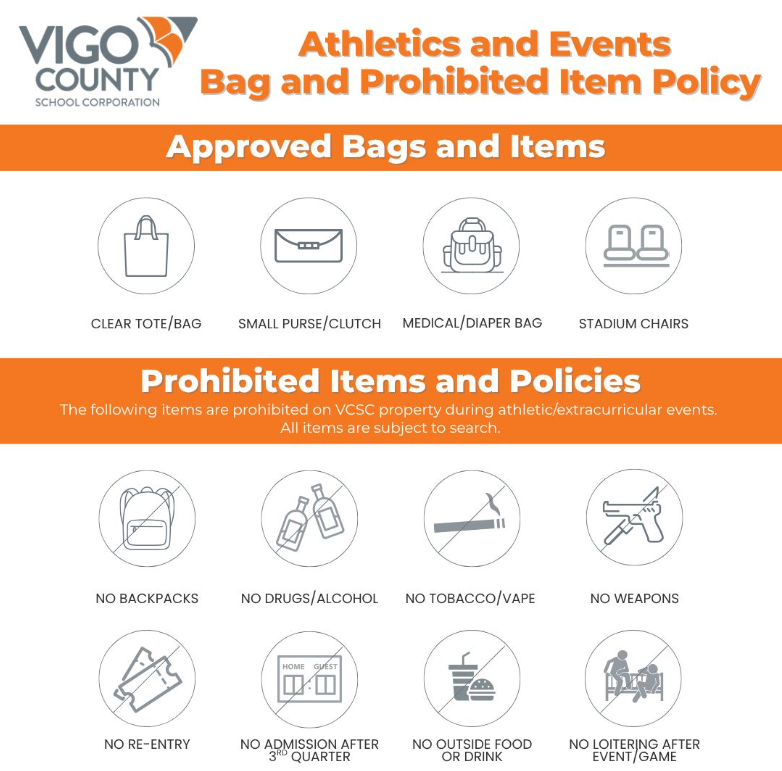 West Vigo football game restrictions.