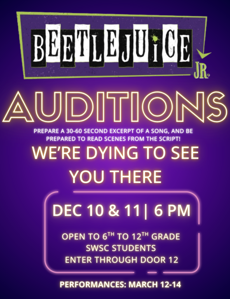 Beetlejuice Auditions