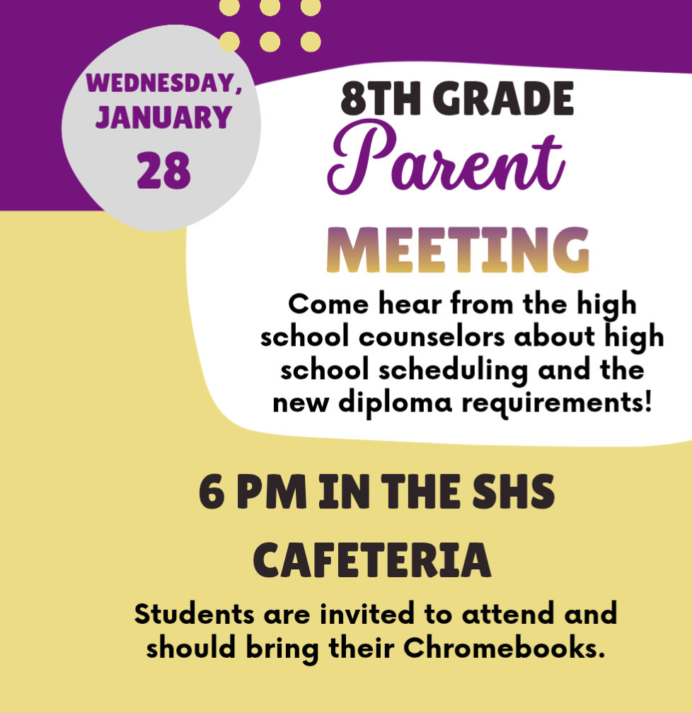 8th grade parent night