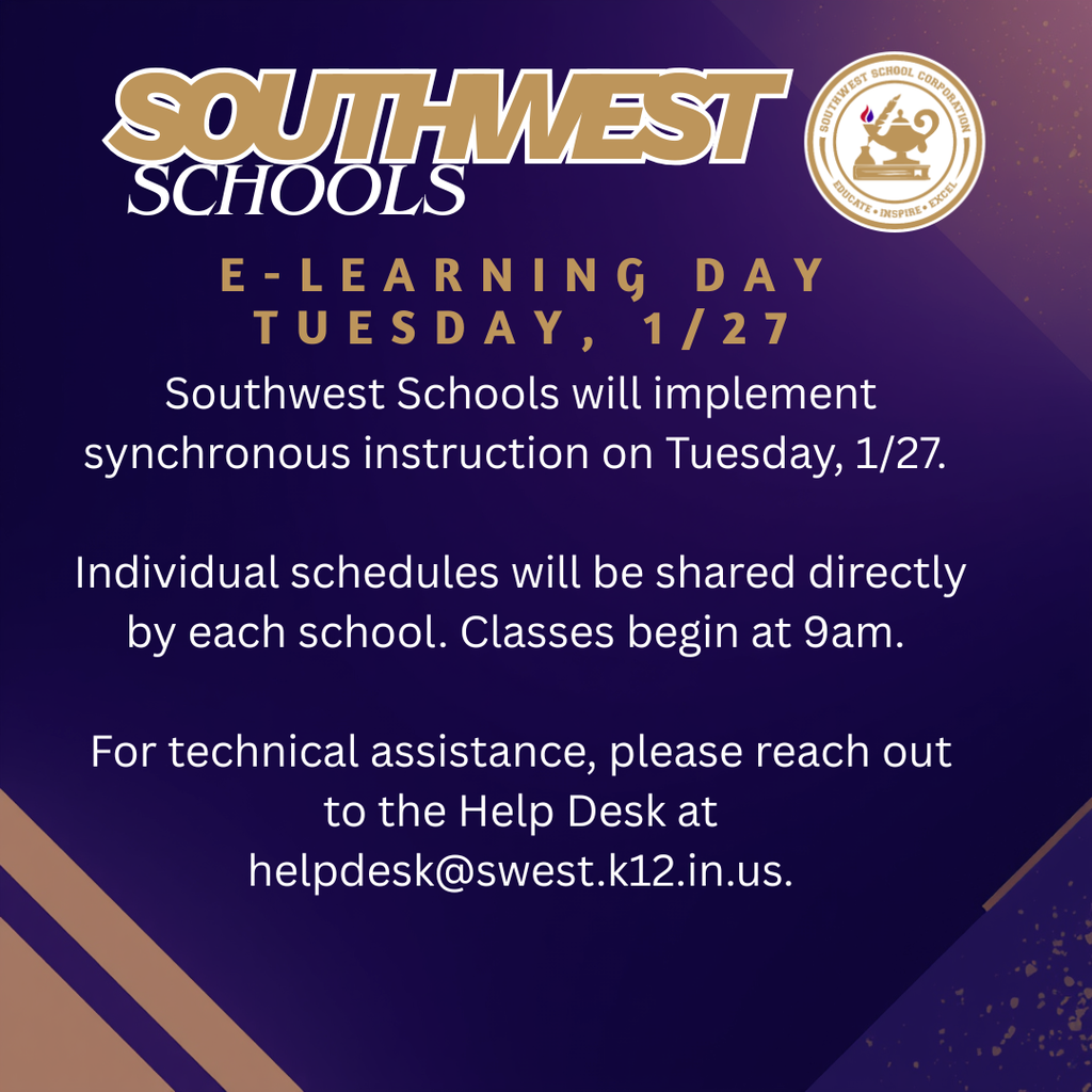 E-Learning Day 1/27/26