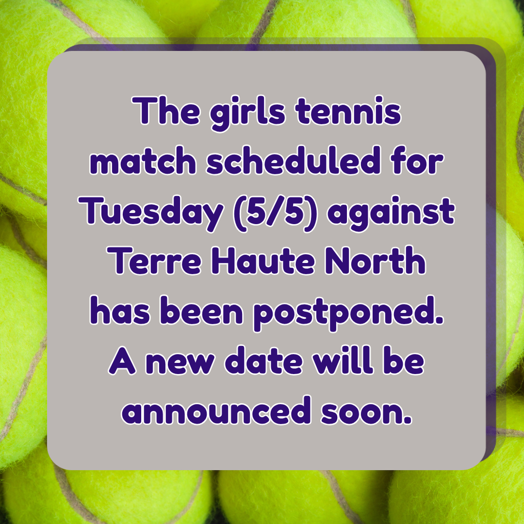 Tennis update