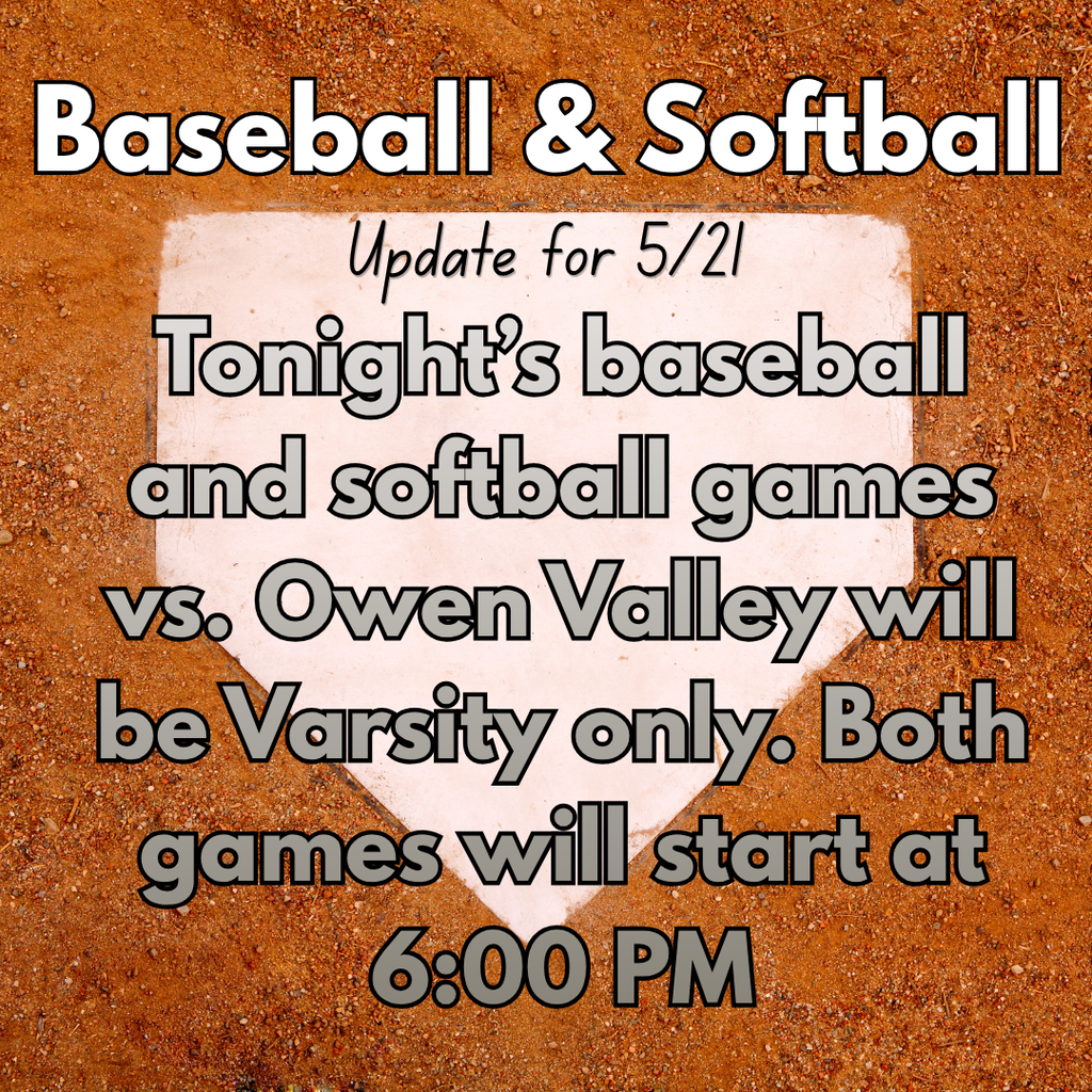 Baseball and Softball Update-5/21/26
