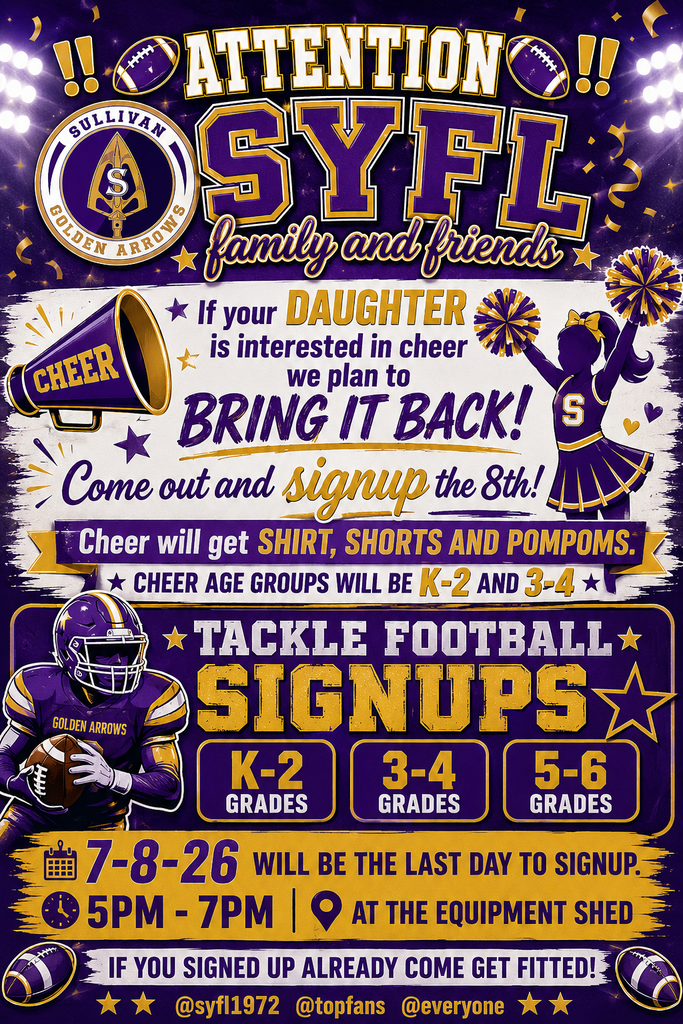 SYFL Announcement