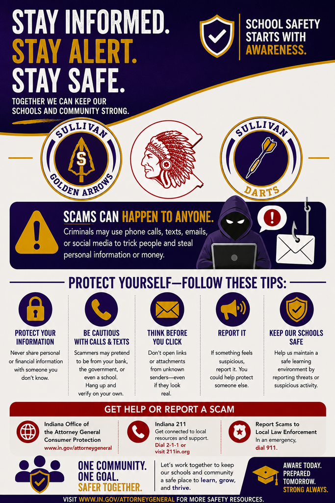Scamming reminder