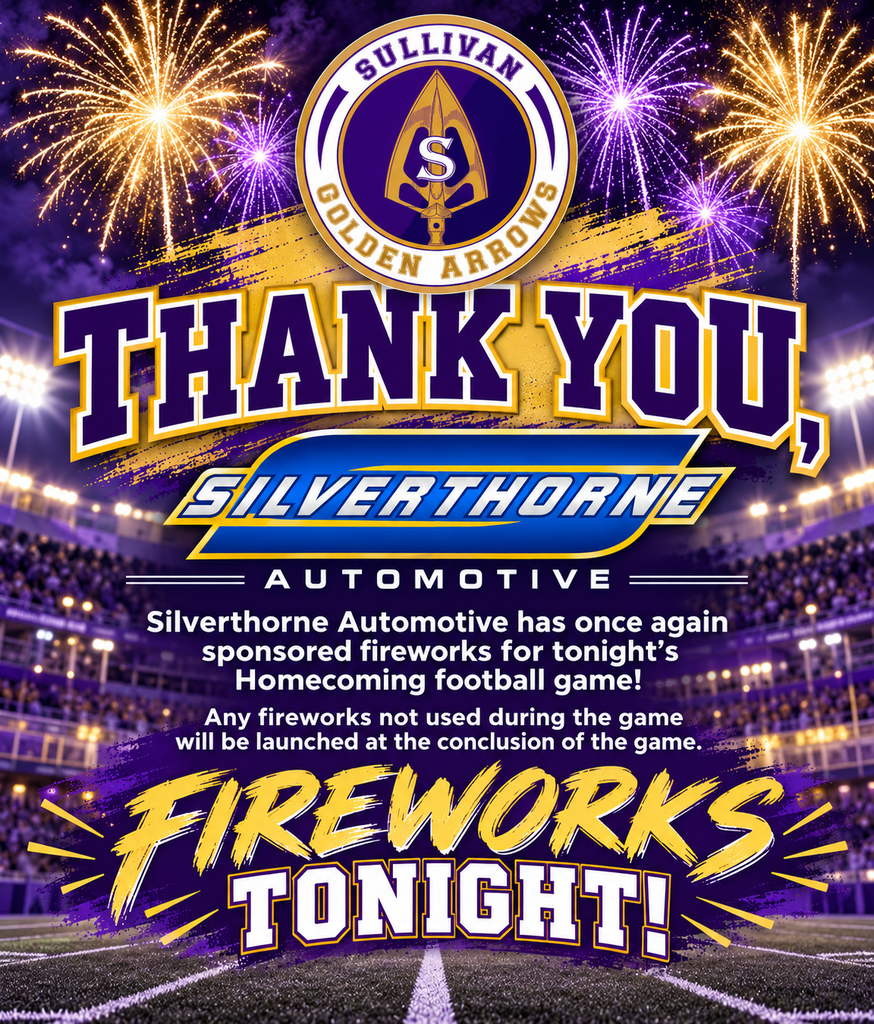 Fireworks at the Homecoming Game 9/25/26