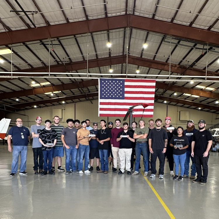 students in General Aviation completed a Spark-Plug Holder