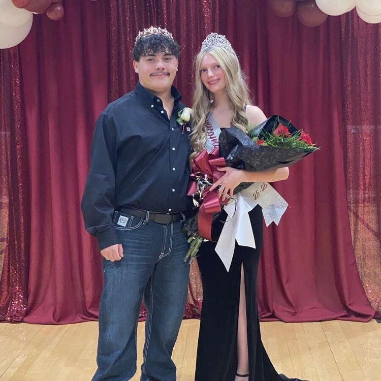 Homecoming king and Queen 