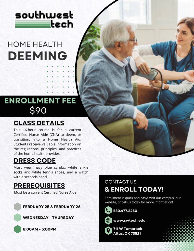 Home Health Deeming class