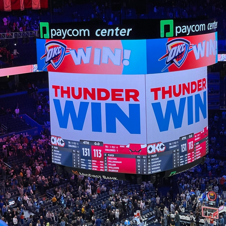 Thunder win
