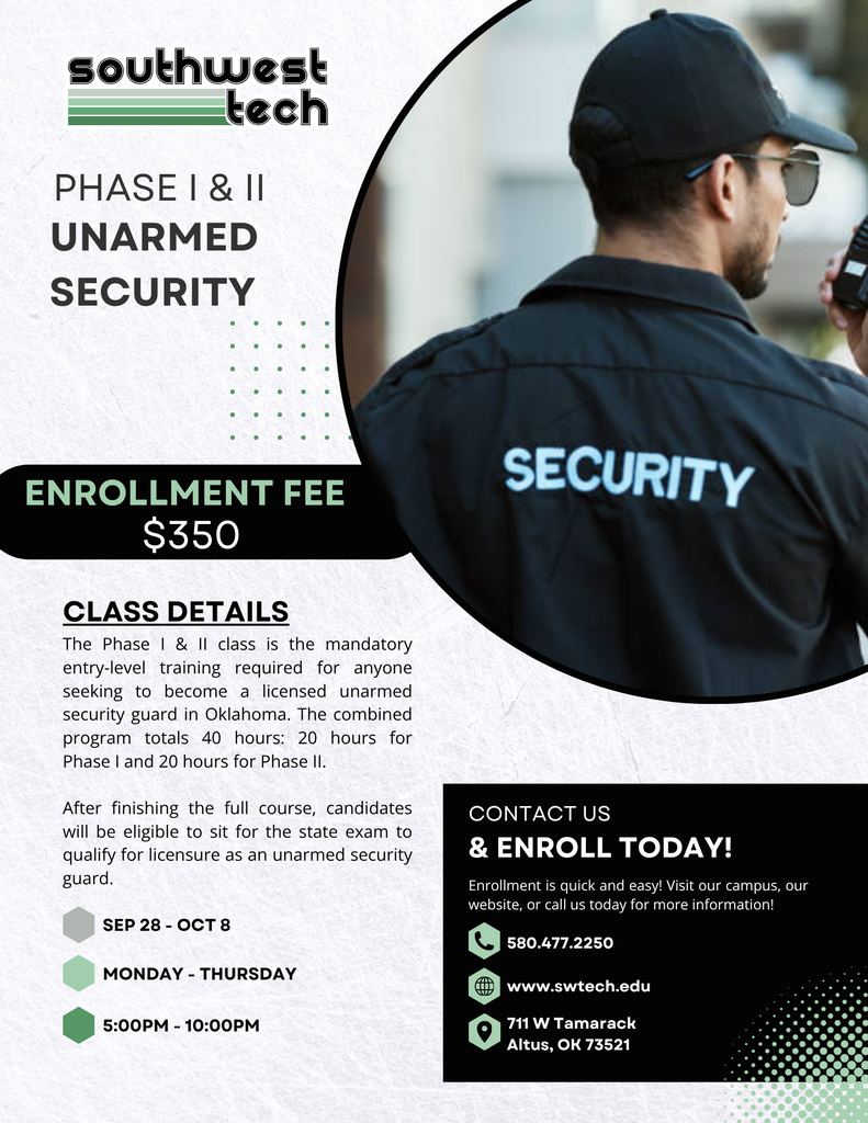phase I & II course