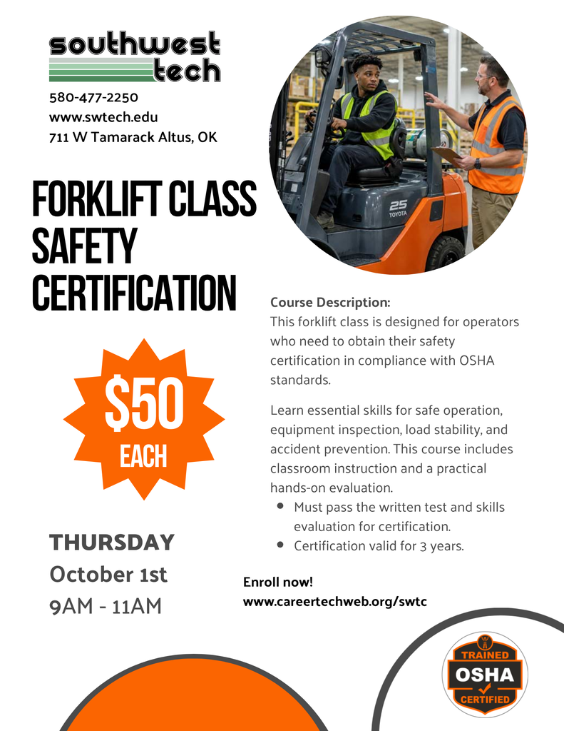 forklift students