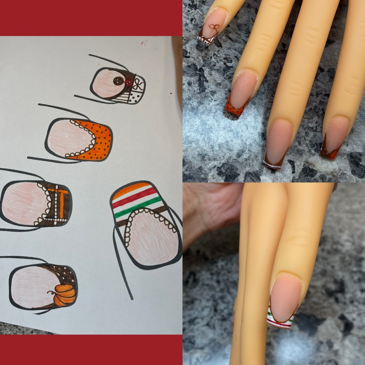 fall nail art