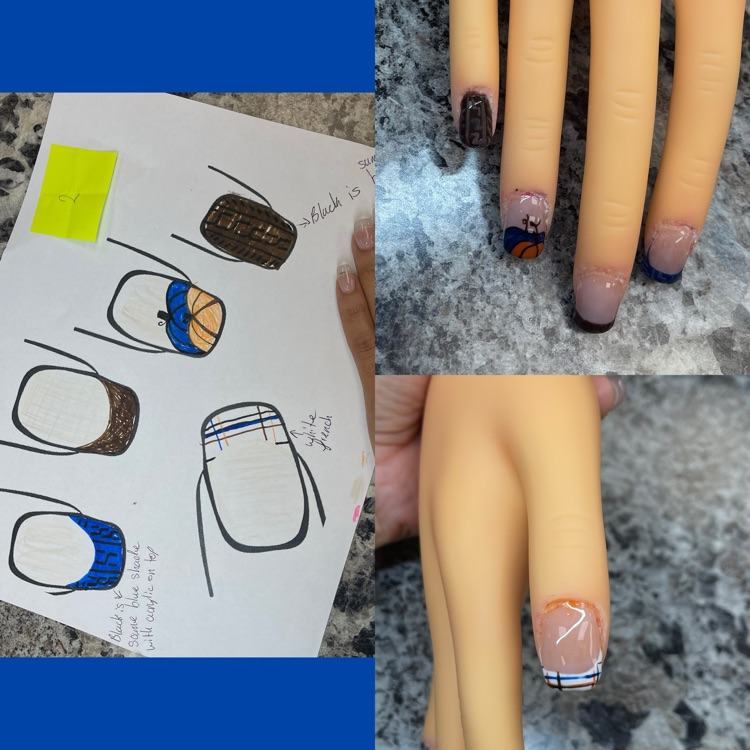 fall nail art 