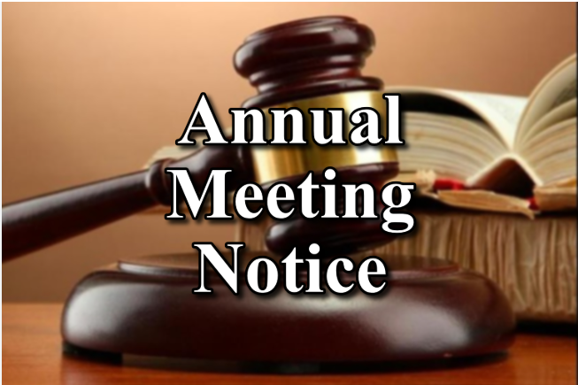 annual meeting notice