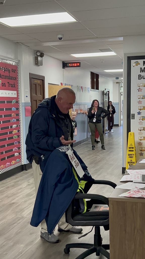 Officer Keith's surprise