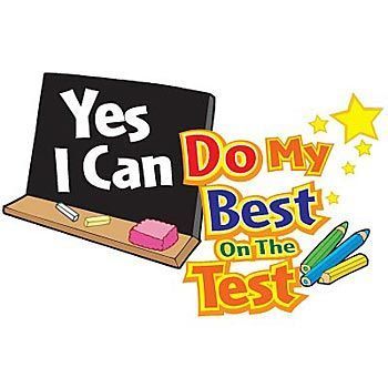 Yes I can do my best on the test!