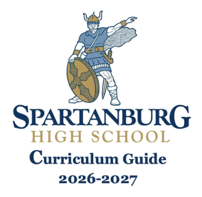 Spartanburg High School Curriculum Guide 2026-2027 cover