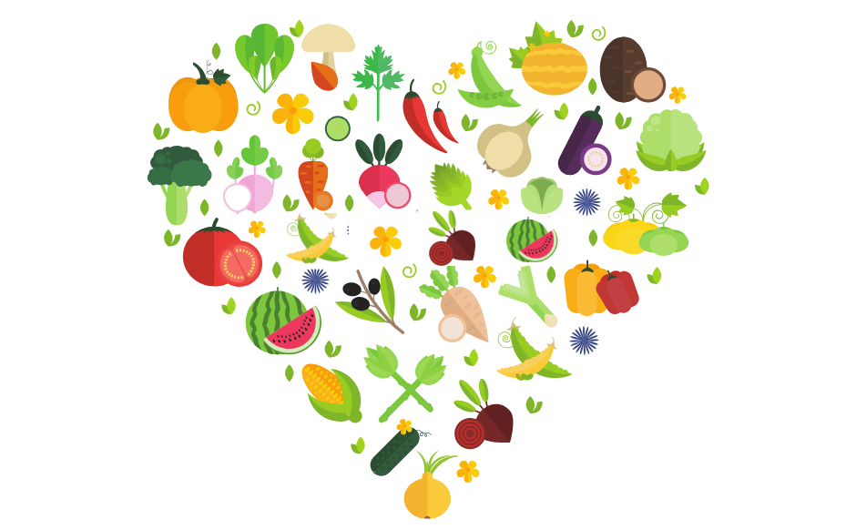 food and nutrition graphic