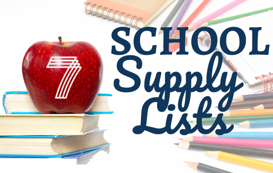 2026- 2027 School Supply List