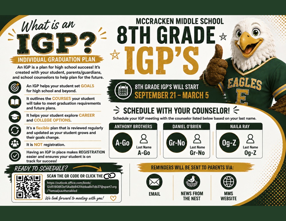 8th Grade IGP Flier
