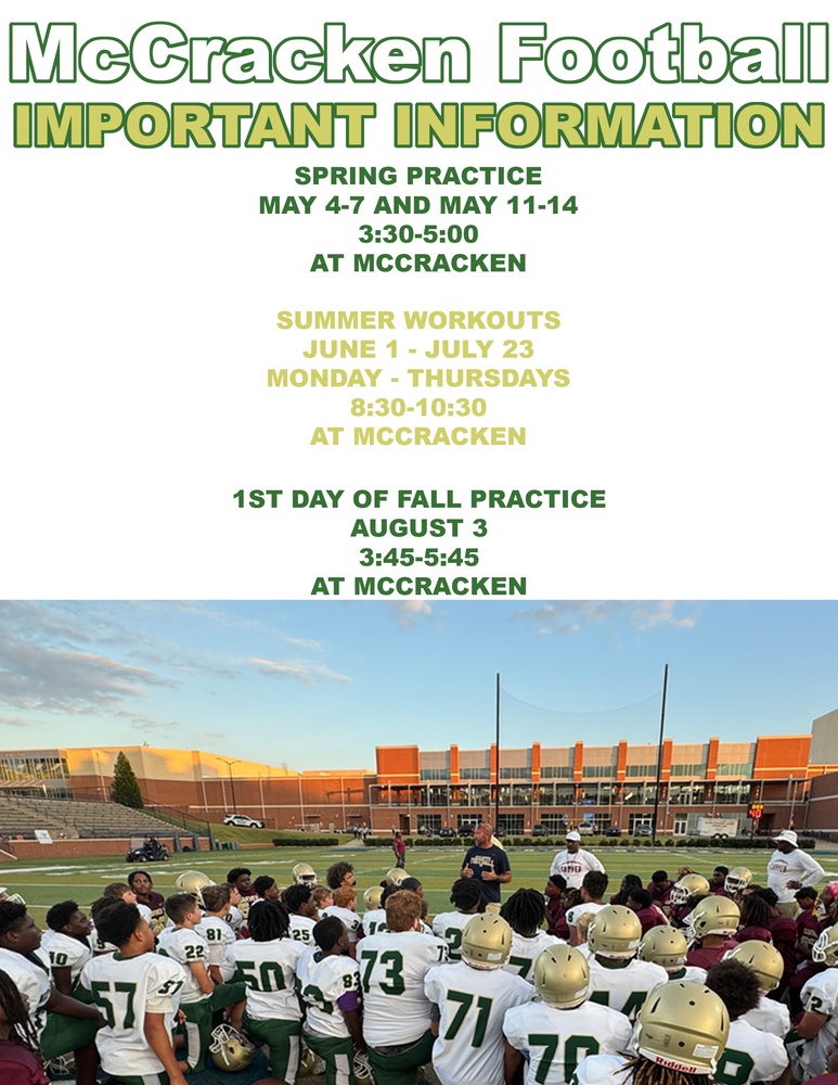 Important Football Dates