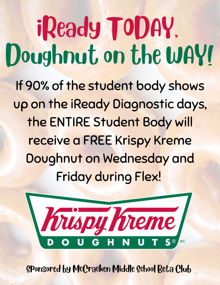 iReady Testing Incentive Flier