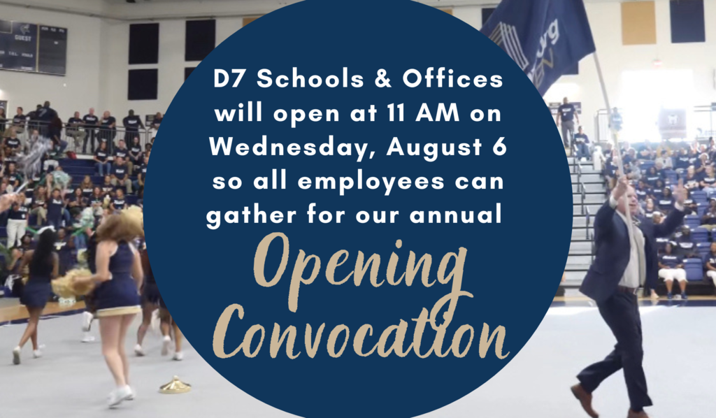 Opening Convocation offices closed graphic