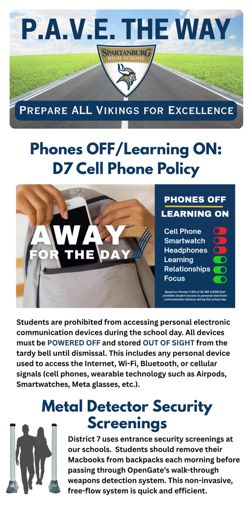 Cell phone policy