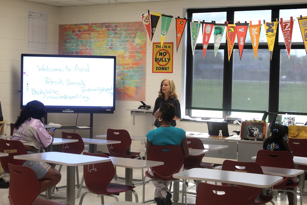 AVID teacher