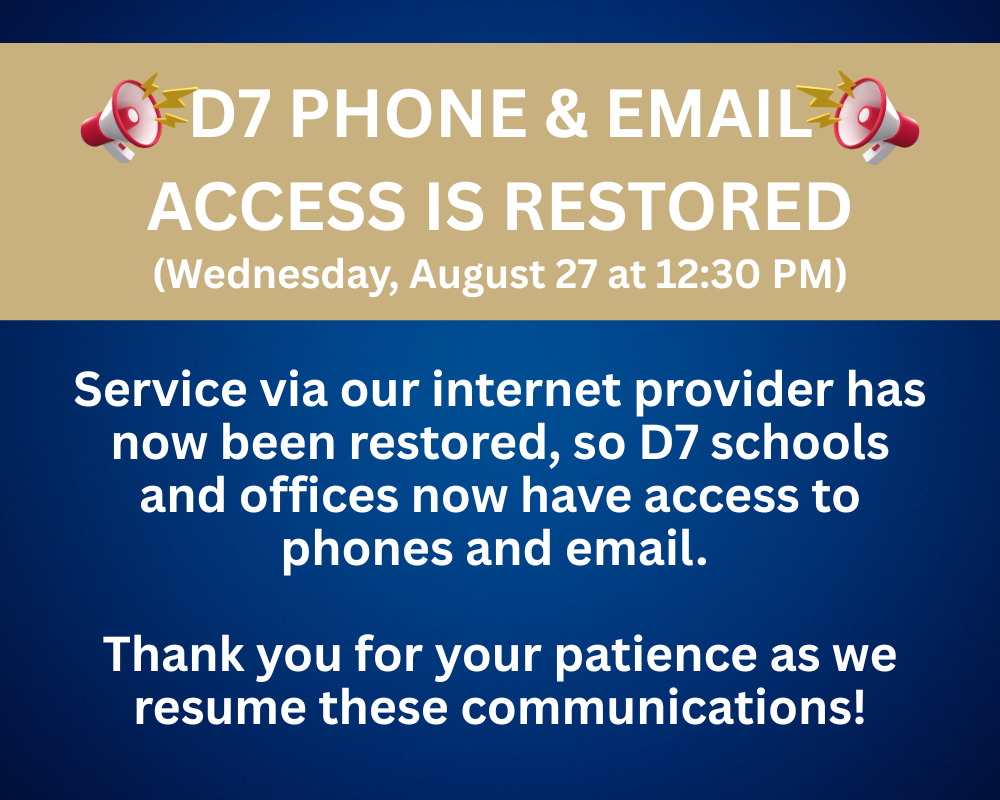 internet restored