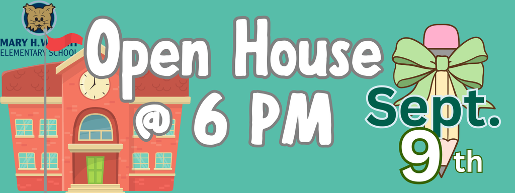 Open house Sept 9