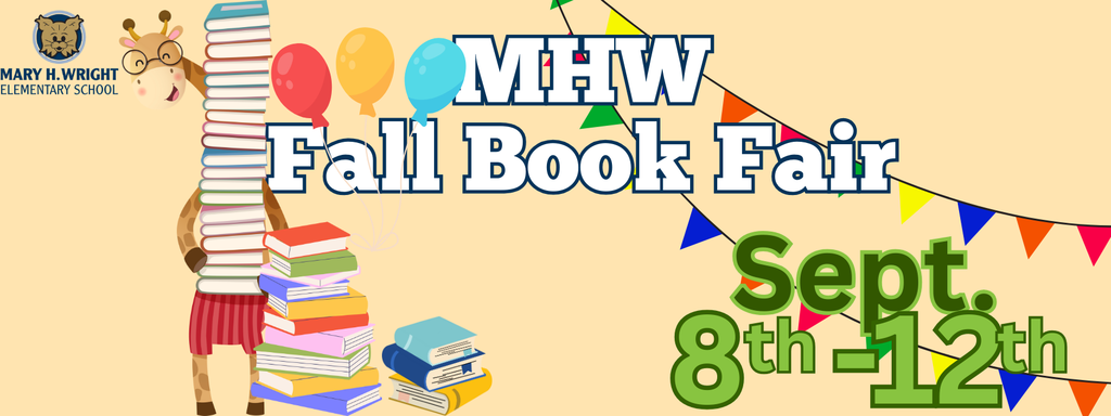 Bookfair Sept 8-12