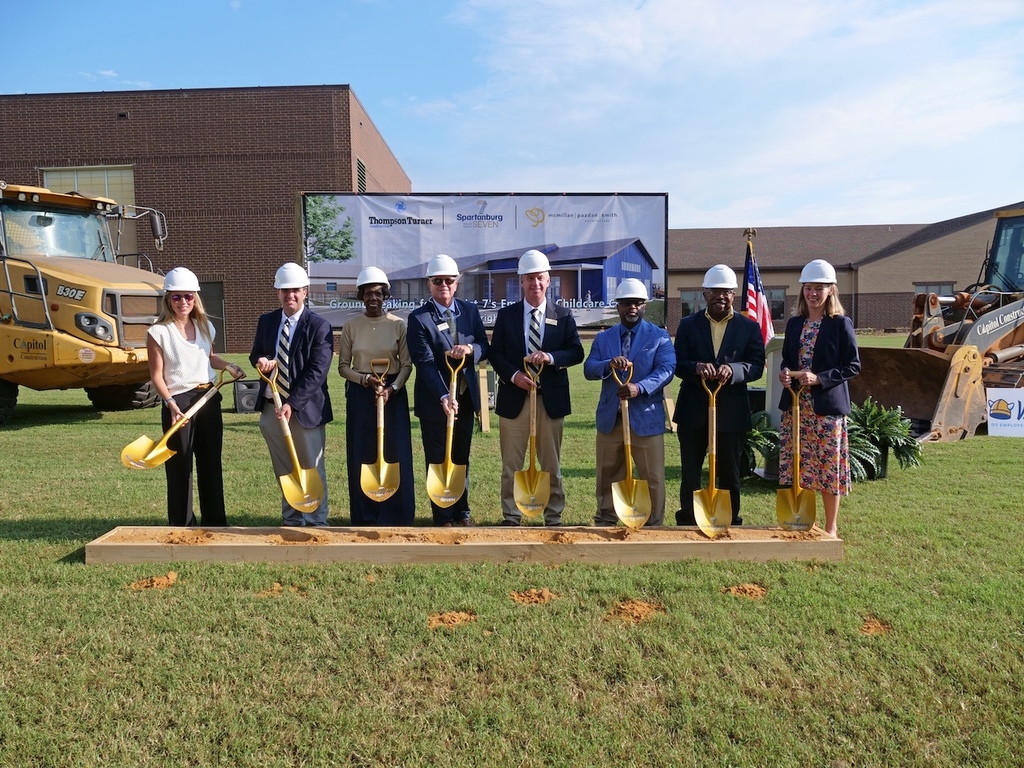 District 7 Board members break ground