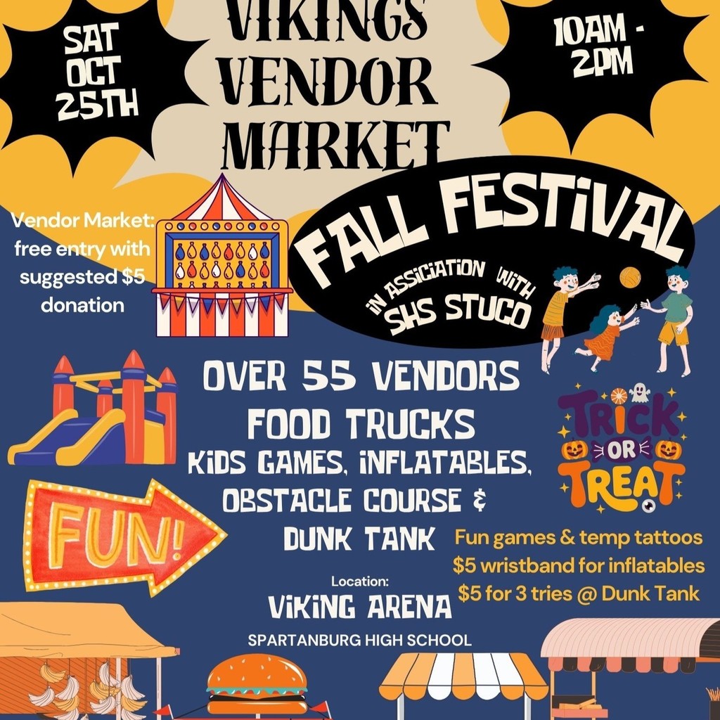 Viking Vendor Market and Fall Festival graphic