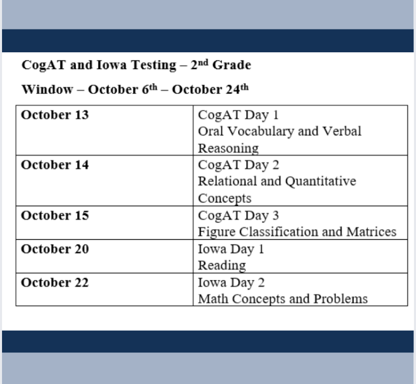 schedule