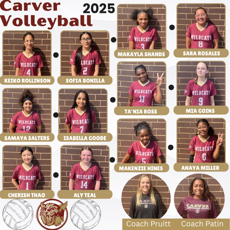 Carver Volleyball 2025