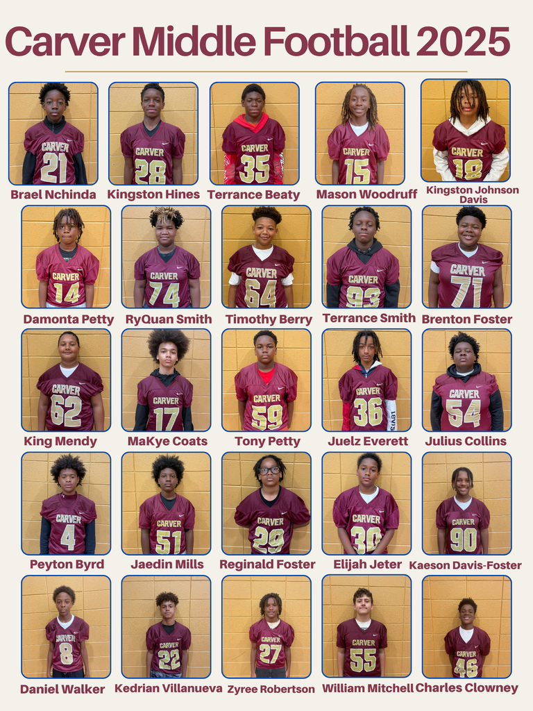 2025 Carver Football