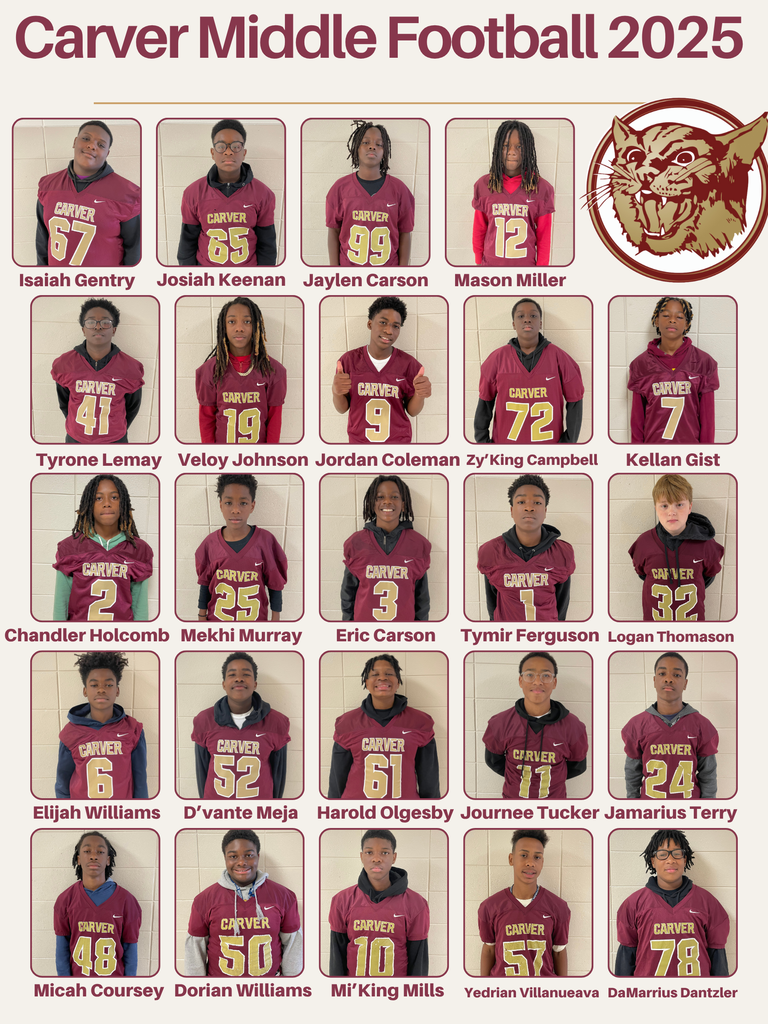2025 Carver Football