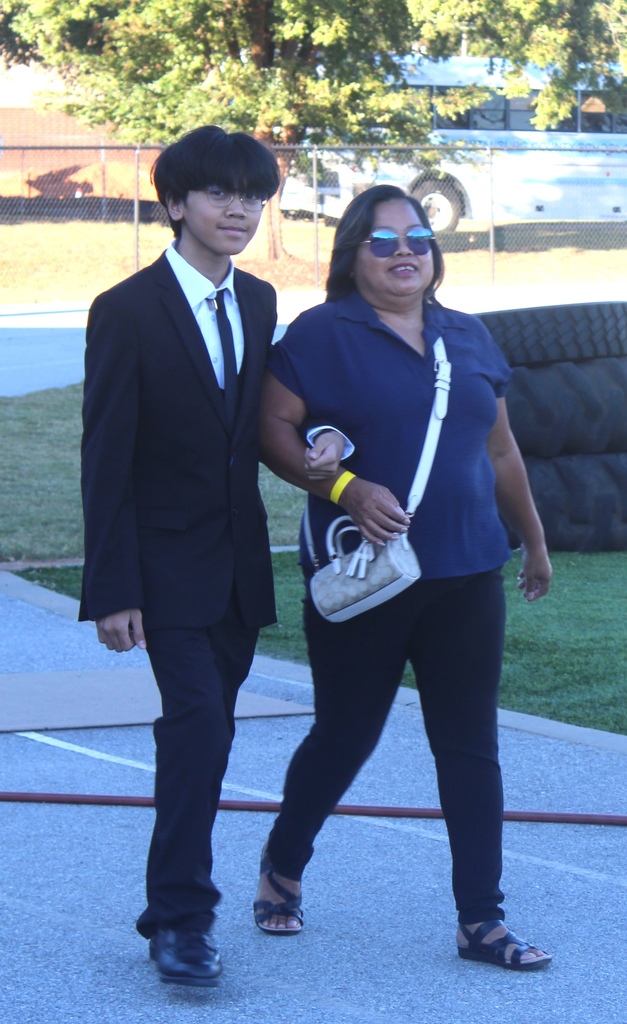 boy with mom