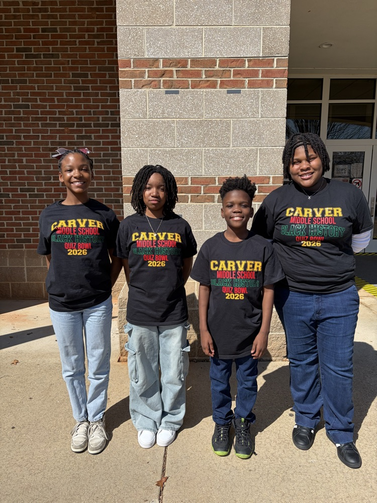 Carver Black History Quiz Bowl Team