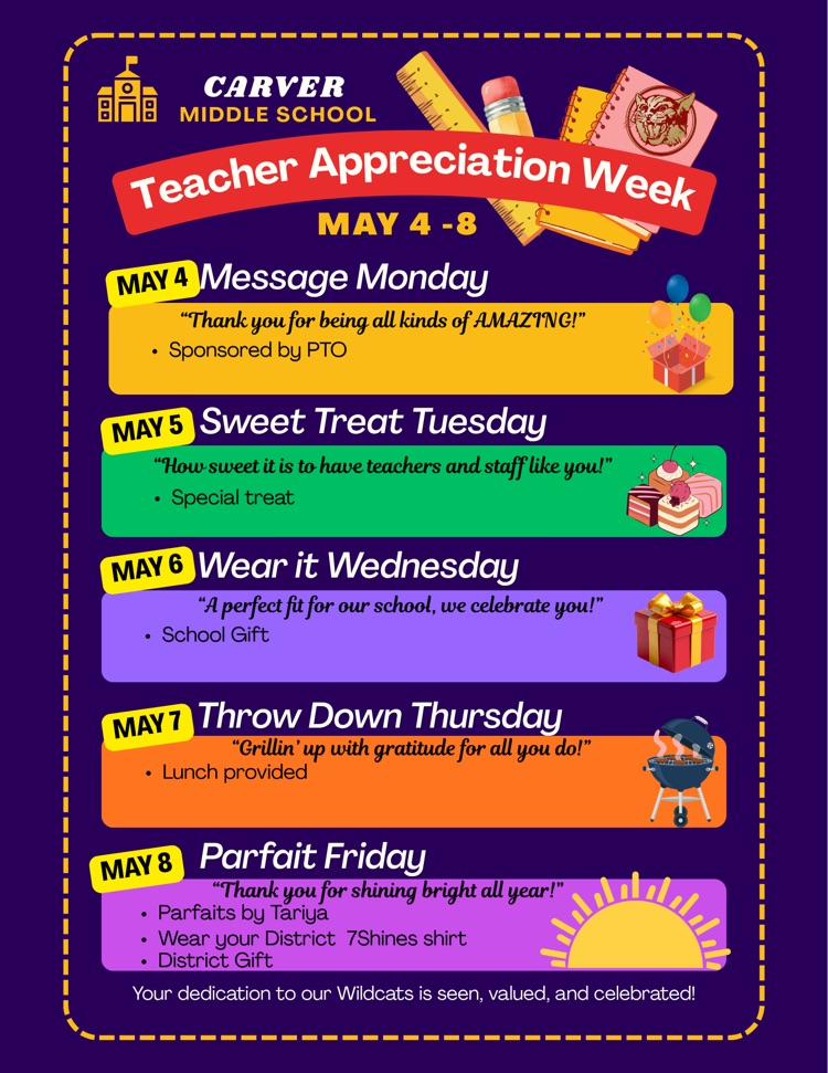 Teacher Appreciation Week